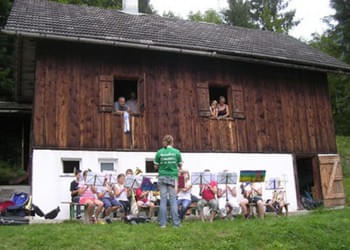 Youngstars-Lager-auf-der-Poetschen-Huette